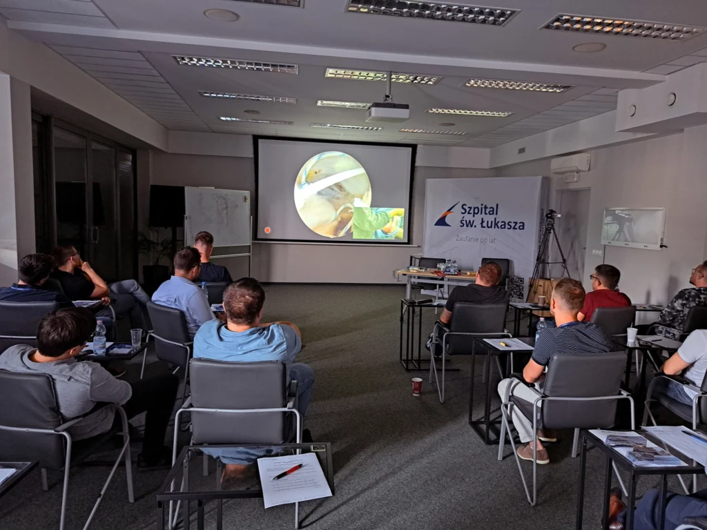 Kurs z artroskopii barku – dr Roman Brzóska – Szpital św. Łukasza-15